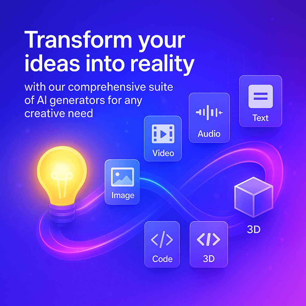 AI Generator Features - Transform your ideas into reality